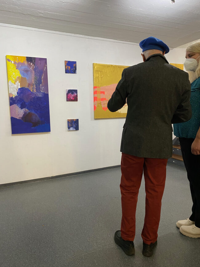 Arbeiten von Adele Vetter Eindrücke vom Herbstsalon im Atelierhaus Darmstadt