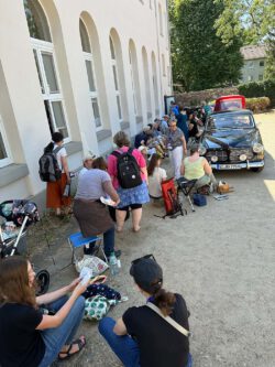 Urban Sketchers Rhein-Main im Atelierhaus Darmstadt