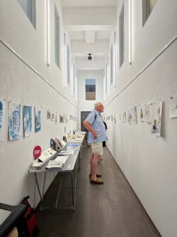 Urban Sketchers Rhein-Main im Atelierhaus Darmstadt