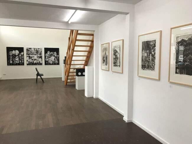Eindrücke vom Herbstsalon im Atelierhaus Darmstadt