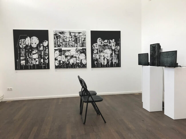 Eindrücke vom Herbstsalon im Atelierhaus Darmstadt