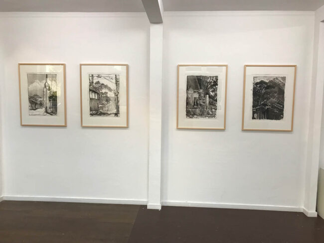 Kunstwerk von Johanna Krimmel beim Herbstsalon im Atelierhaus Darmstadt