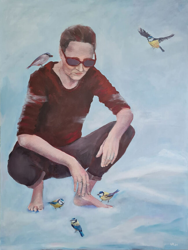 120x90 - Acryl Farbstifte auf MDF