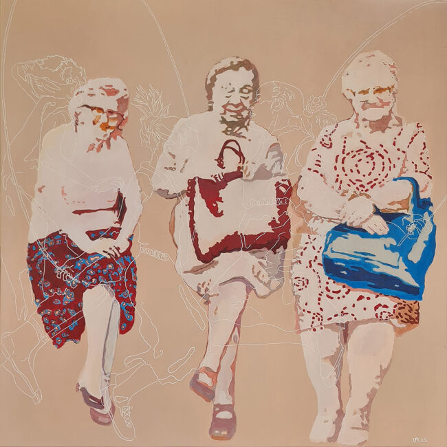 80x80 - Acryl auf Holz